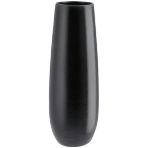 Vase - schwarz - Steinzeug - 32 cm - [8.0] | Möbel Kraft