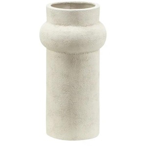 HOME STORY Vase - weiß - Aluminium - 33 cm - [17.0] | Möbel Kraft