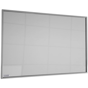 VASNER Infrarotheizung Zipris S 900 Heizkörper 900 W, Spiegelheizung mit Titan-Rahmen Gr. H/T: 60 cm x 2,5 cm, 900 W, grau