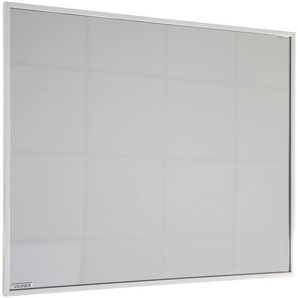 VASNER Infrarotheizung Zipris S Heizkörper GlasChrom, 500 W, 90x60 cm Gr. B/H/T: 90 cm x 60 cm x 2,5 cm, 500 W, silberfarben (silberfarben, chromfarben)