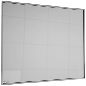 VASNER Infrarotheizung Zipris S Heizkörper GlasTitan, 500 W, 90x60 cm Gr. B/H/T: 90 cm x 60 cm x 2,5 cm, 500 W, bunt (silberfarben, grau) Heizkörper