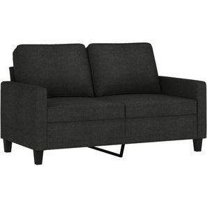 Vidaxl - 2-Sitzer-Sofa Schwarz 120 cm Stoff