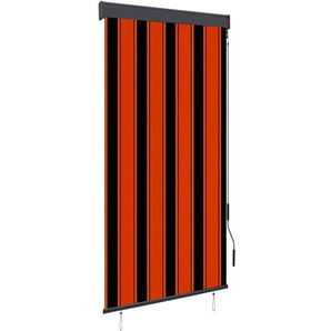 Vidaxl - Außenrollo 80 x 250 cm Orange und Braun