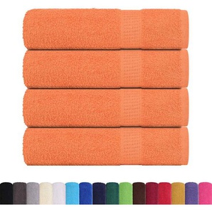 Badetücher 4 Stk. Orange 100x150 cm 360 g/m² 100% Baumwolle Vidaxl