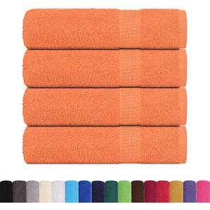 Duschtücher 4 Stk. Orange 70x140 cm 360 g/m² 100% Baumwolle Vidaxl