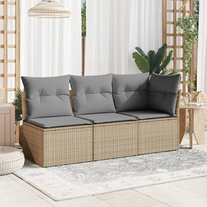 Vidaxl Gartensofa mit Kissen