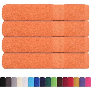 Handtücher 4 Stk. Orange 100x200 cm 360 g/m² 100% Baumwolle Vidaxl