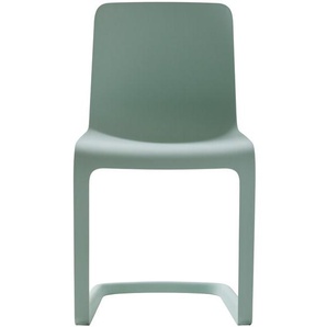 Vitra Freischwinger Evo-C light mint grün, Designer Jasper Morrison, 81.5x46.5x51 cm