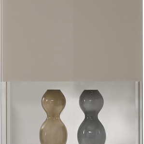 Vitrine LEONARDO Schränke Gr. B/H/T: 63cm x 192cm x 42cm, Klarglas, weiß (palazzo)