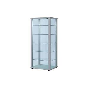 Vitrine - silber - Materialmix - 50 cm - 114,5 cm | Möbel Kraft