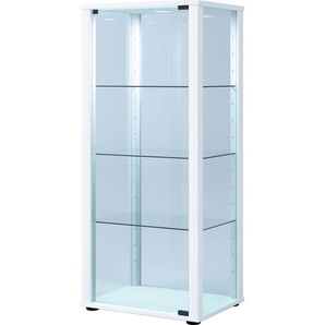 Vitrine - weiß - Materialmix - 50 cm - 114,5 cm | Möbel Kraft