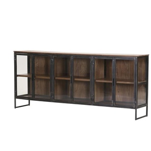 Vitrinen Sideboard  Tobago ¦ holzfarben ¦ Maße (cm): B: 210 H: 90 T: 42