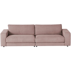 Jette Home Sofa Cord Sila ¦ rosa/pink ¦ Maße (cm): B: 290 H: 85 T: 127