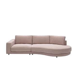 Jette Home Organisches Einzelsofa in Cord Sila ¦ rosa/pink ¦ Maße (cm): B: 330 H: 85 T: 166