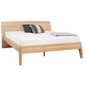 Voglauer Bett, Eiche, Holz, Wildeiche, massiv, 180x200 cm, Goldenes M, Made in Austria, Über- und Sondergrößen erhältlich, in verschiedenen Größen erhältlich, Schlafzimmer, Betten, Futonbetten