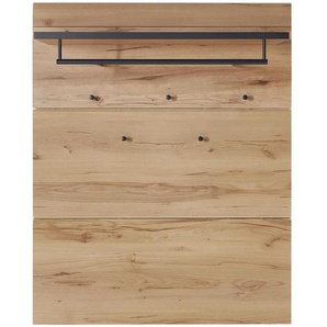 Voleo Garderobenpaneel, Buche, Holzwerkstoff, 87x107x28 cm, Hutablage, Kleiderstange, Garderobe, Garderobenpaneele, Garderobenpaneele