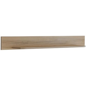 Voleo Wandboard Timos, Alteiche, Holzwerkstoff, 160x25x22 cm, Wohnzimmer, Regale, Wandboards