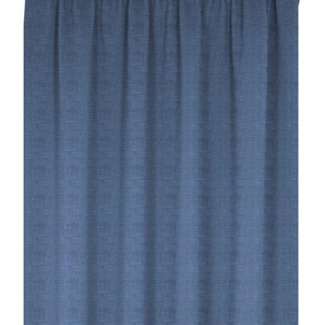 Vorhang WIRTH Wiessee Gardinen Gr. 375 cm, Multifunktionsband, 150 cm, blau Schlafzimmergardinen nach Maß