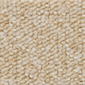 VORWERK Teppichboden Passion 1005 (Luco), Schlinge - meliert Teppiche Wohnzimmer, Schlafzimmer, Kinderzimmer, Breite 400500 cm Gr. B: 400cm, 6mm, L: 650cm, weiß (weiß hellbeige)