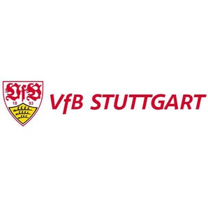 Wall-Art Wandtattoo Fußball VfB Stuttgart Logo, selbstklebend, entfernbar