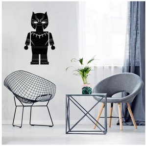 Wall-Art Wandtattoo Spielfigur Black Panther Tattoo (1 St), selbstklebend, entfernbar