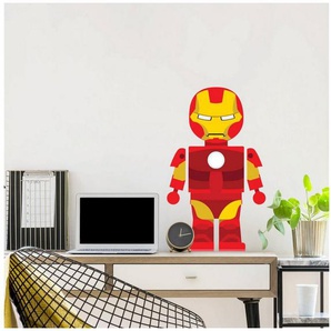 Wall-Art Wandtattoo Spielfigur Iron Man Superhero (1 St), selbstklebend, entfernbar