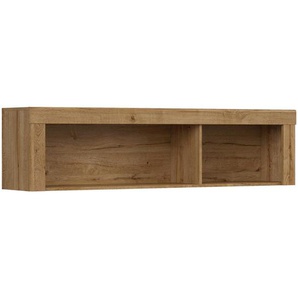 Xxxl Wandboard, Eiche, Holzwerkstoff, 156x40x32.5 cm, Wohnzimmer, Regale, Wandboards