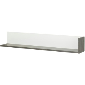 Wandboard  Zenga ¦ grau ¦ Maße (cm): B: 133 H: 21 T: 22