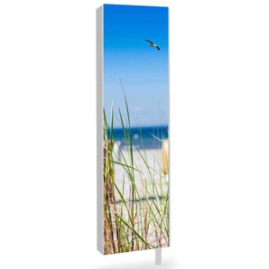 Wanddrehschrank WISTA.SEASIDE, Glas/bunt