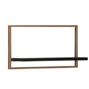 Wandregal  Frame ¦ gold ¦ Maße (cm): B: 65 H: 35 T: 20