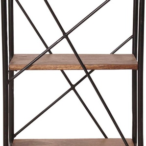 Wandregal TOM TAILOR HOME T-NEST SHELF WALL SMALL Regale Gr. B/H: 40 cm x 62 cm, 2 St., schwarz (schwarz, natur) Hängeregale kleines Wandregal, gut mit anderen Größen der Serie kombinierbar