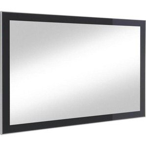 Wandspiegel, Glas, rechteckig, 120x77x2 cm, waagrecht montierbar, Spiegel, Wandspiegel