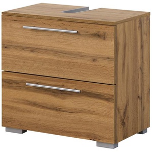 Waschbeckenunterschrank Carlos 60cm Braun