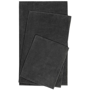 Wecon home Basics Badematte Balu, Höhe 1,4 mm, Polyester, rechteckig, Chenille, waschbar, rutschfest, schnell trocknend, weich, Badteppich