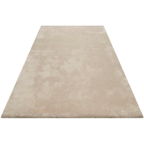 Wecon home Basics Hochflor-Teppich Emilia, rechteckig, Höhe: 25 mm, Wohnzimmer