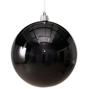 Weihnachtskugel Centro, schwarz, 40 cm