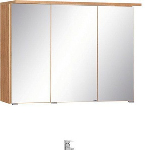 welltime Badmöbel-Set Ravenna, (2-St), Breite 90 cm, Spiegelschrank und Waschtisch