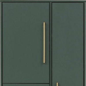 welltime Garderobenschrank Kent mit goldfarbenen Griffen Breite 67,1 cm, made in Germany