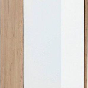 welltime Hochschrank Torun Badezimmerschrank Badschrank Schrank Breite 35 cm mit Glasfronten