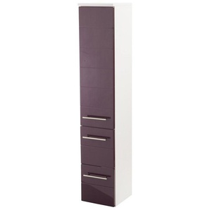 welltime Midischrank Porto Breite 25 cm, mit hochglänzenden Fronten