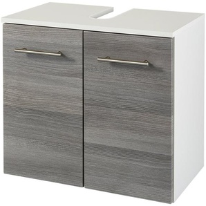 welltime Waschbeckenunterschrank Trento, verschiedene Ausführungen und Farben Badmöbel, Breite 60cm, Badezimmerschrank Beckenunterschrank WBU