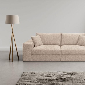 WERK2 Big-Sofa Rozzana, mit losen Rückenkissen