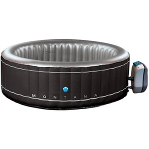 Xxxl Whirlpool, Schwarz, Metall, Kunststoff, 70 cm, Freizeit, Pools und Wasserspaß, Whirlpools