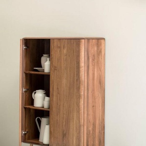 whiteoak Highboard, extravagantes Design in hochwertiger Qualität