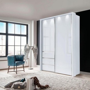 WIEMANN Schwebetürenschrank Malibu Breite 165 cm mit Glasfront