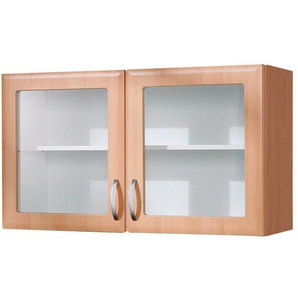 wiho Küchen Glashängeschrank Prag, Breite 100 cm