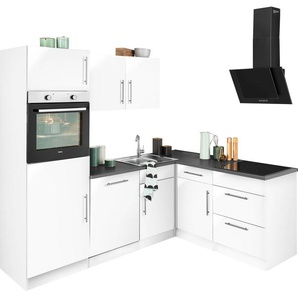 wiho Küchen Winkelküche Cali, mit E-Geräten, Stellbreite 230 x 170 cm