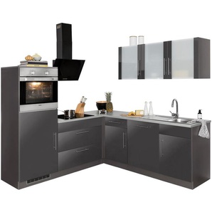 wiho Küchen Winkelküche Cali, ohne E-Geräte, Stellbreite 210 x 220 cm