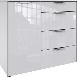 Wimex Kombikommode Level36 C by fresh to go, mit Glaselementen auf der Front, soft-close Funktion, 135cm breit