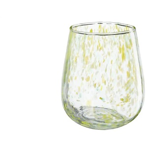 Windlicht - grün - Glas - 15 cm - [13.5] | Möbel Kraft